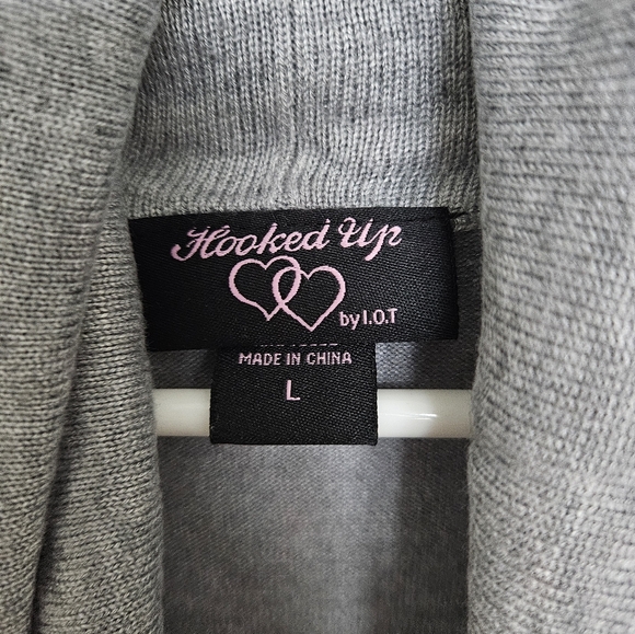 Asymmetrical Striped Sweater - Picture 3 of 3